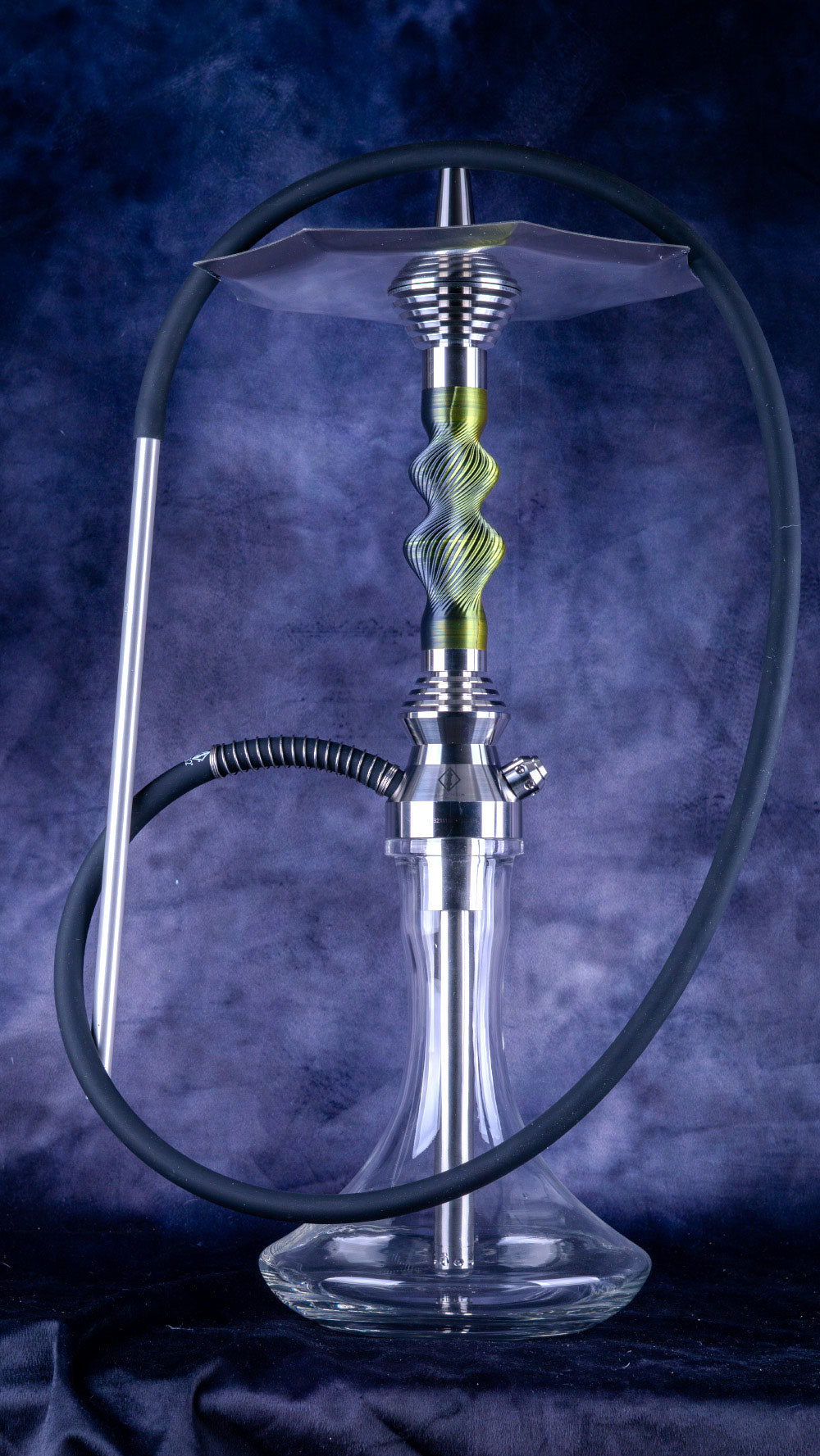 B2 Hookah Stainless Steel Helix