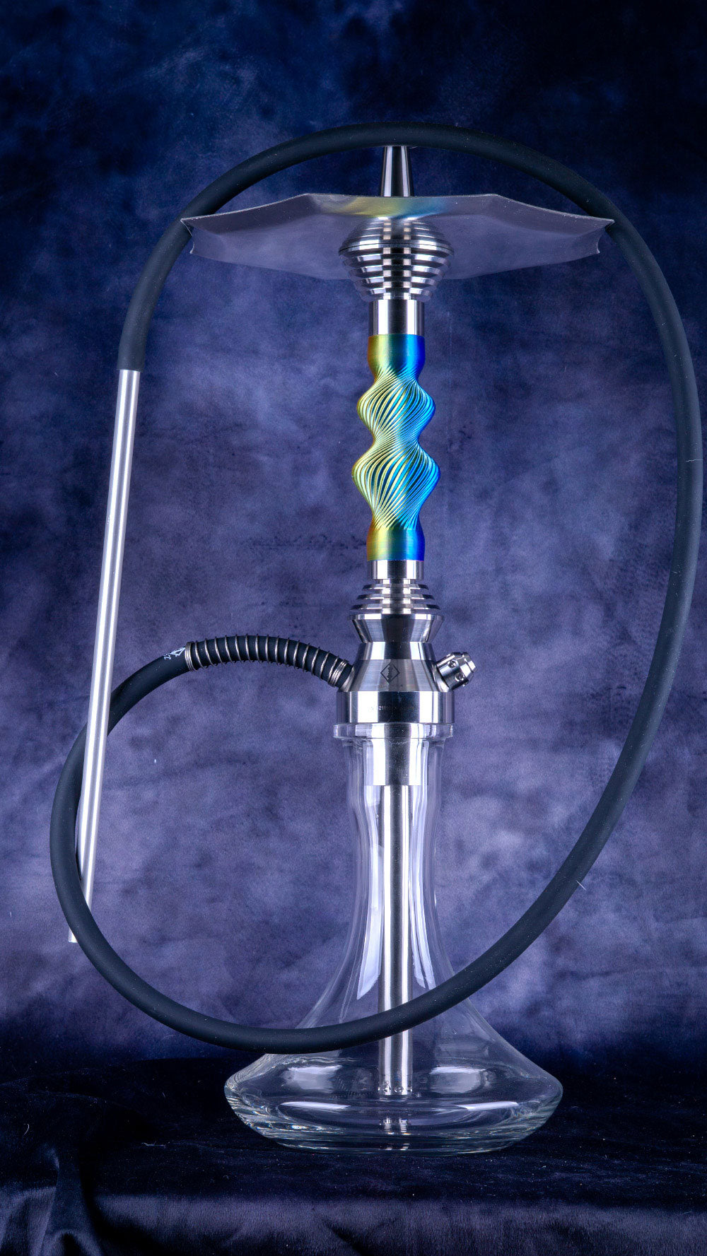 B2 Hookah Stainless Steel Helix