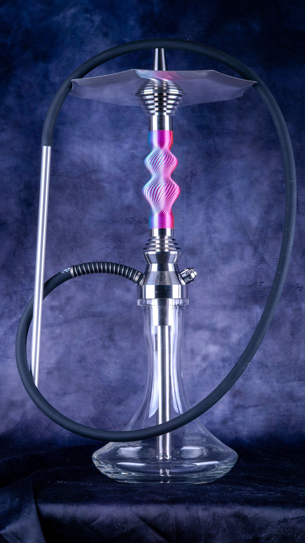 B2 Hookah Stainless Steel Helix