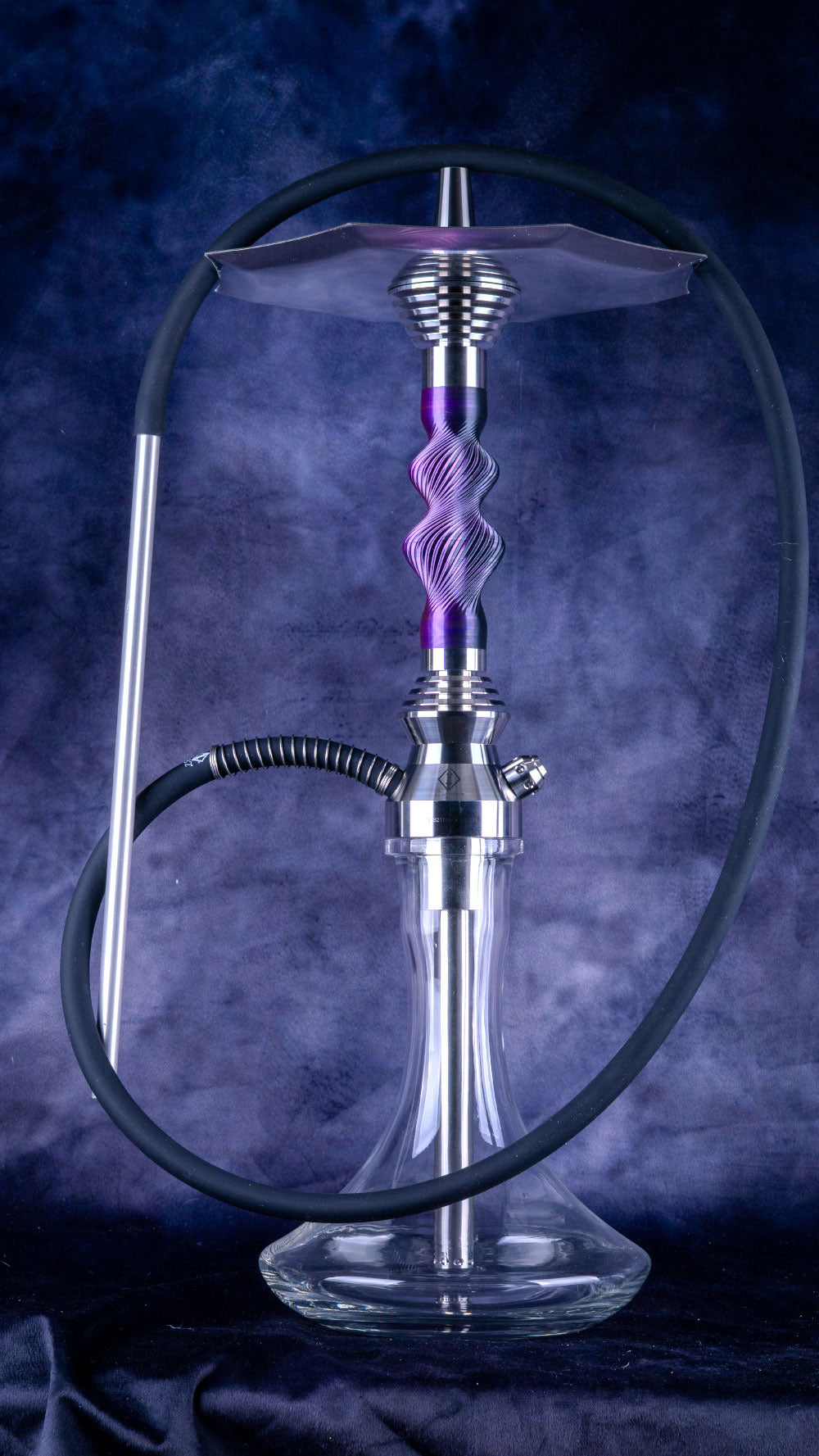 B2 Hookah Stainless Steel Helix