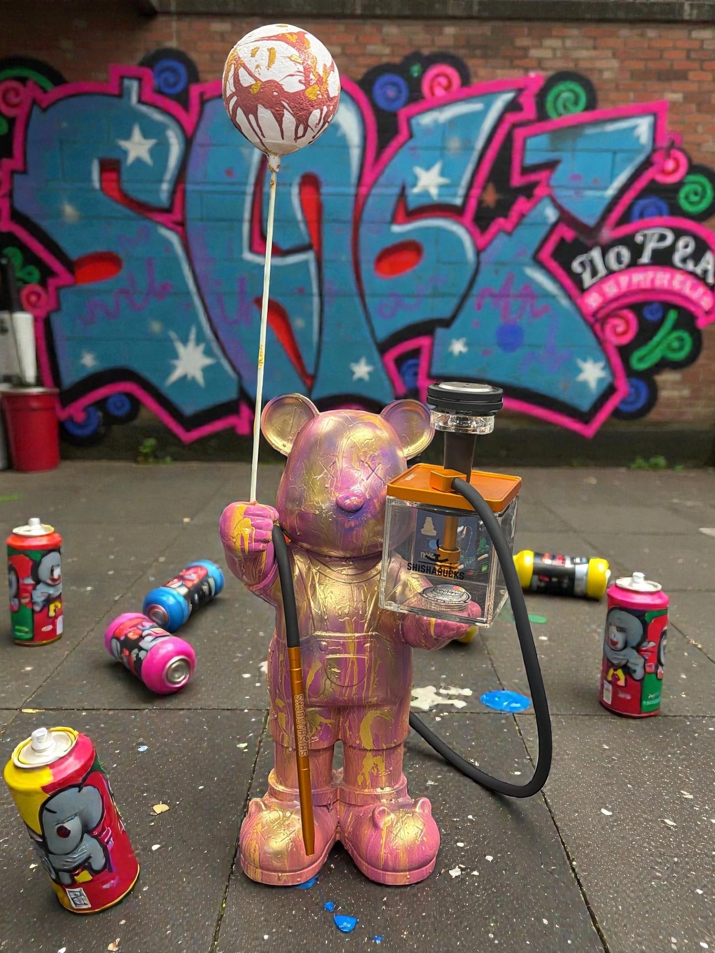 Spaceman Hookah - Bear Artist Collection