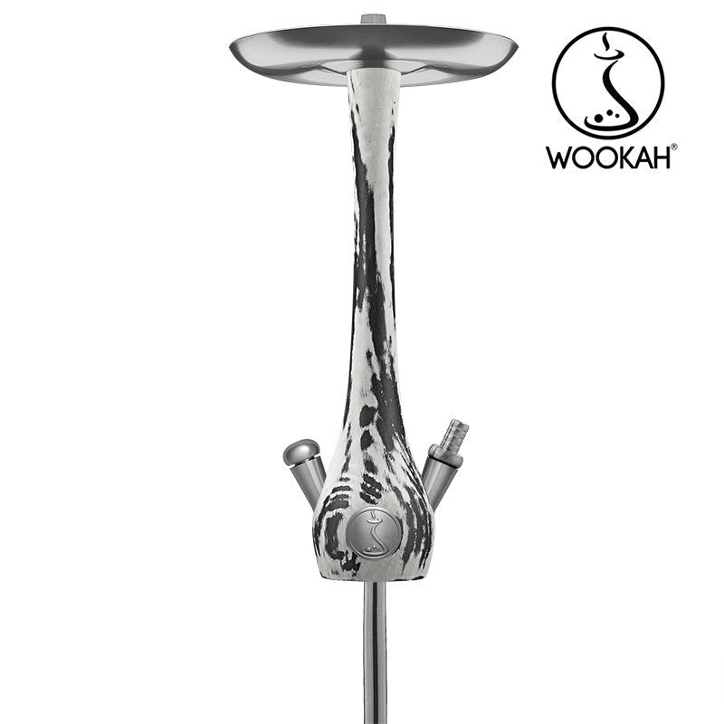 Wookah White/Black Hookah