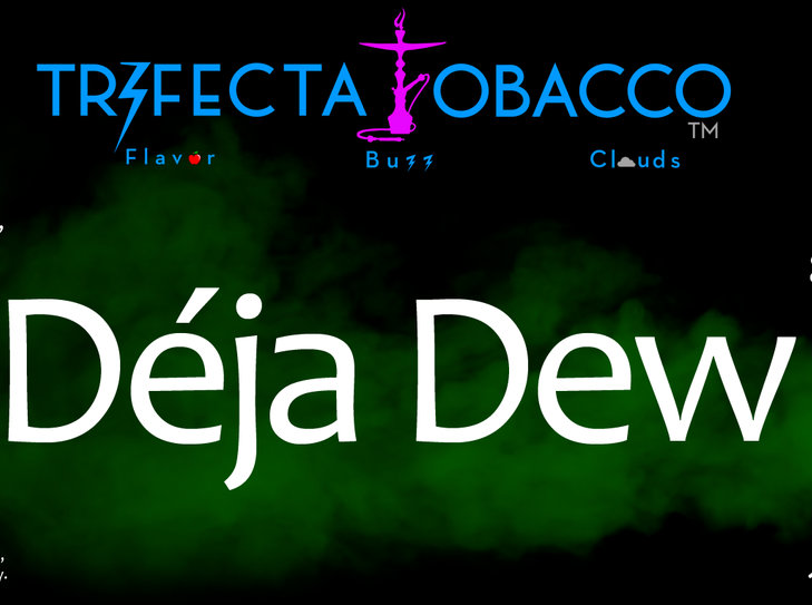 Not sold this way, Trifecta Tobacco dark is presented like this to show flavor names