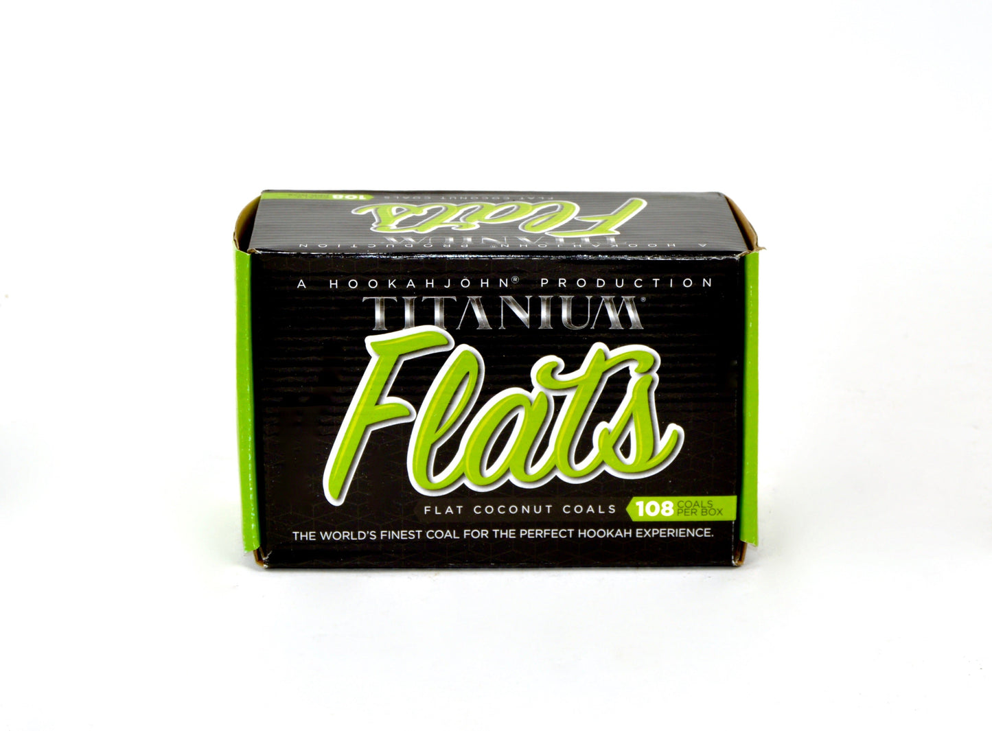 Titanium Coconut Charcoal 108pc (Flat)