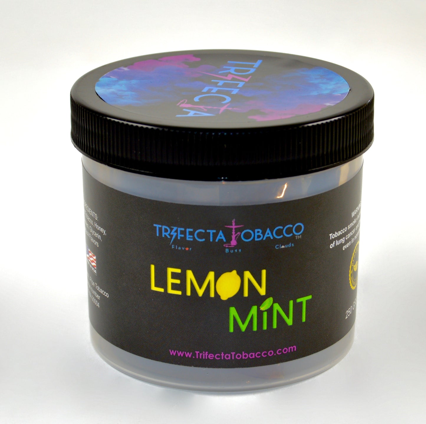 Trifecta Tobacco does not come packaged like this, only to show the flavor off