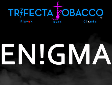 Not sold this way, Trifecta Tobacco dark is presented like this to show flavor names