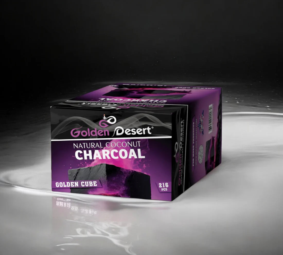 Golden Desert Charcoal 216pc (Cubes)