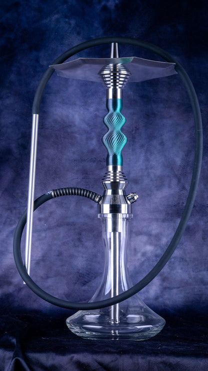 B2 Hookah Stainless Steel Helix