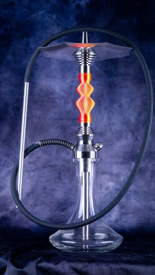 B2 Hookah Stainless Steel Helix