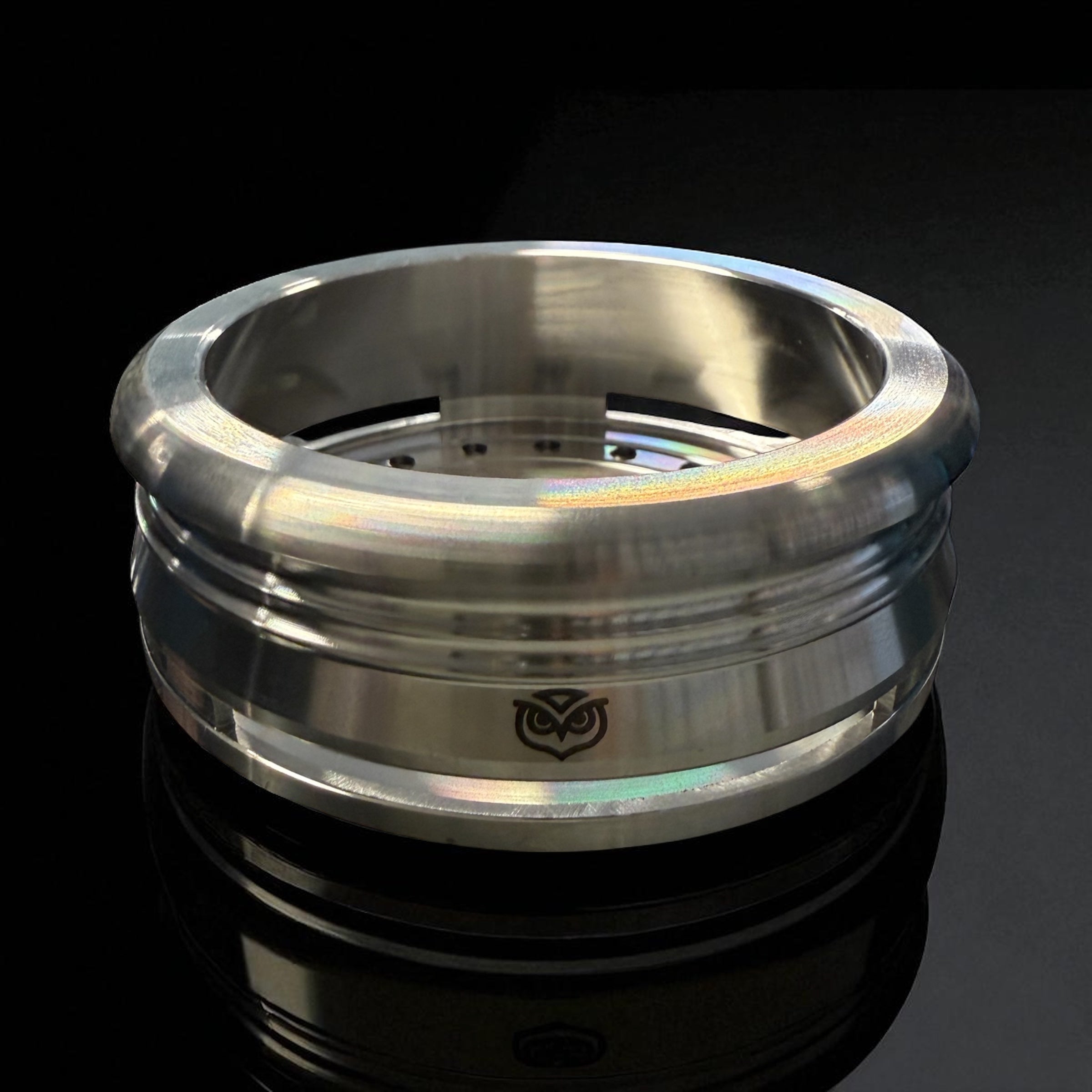Owl Hookah Stainless Steel HMD