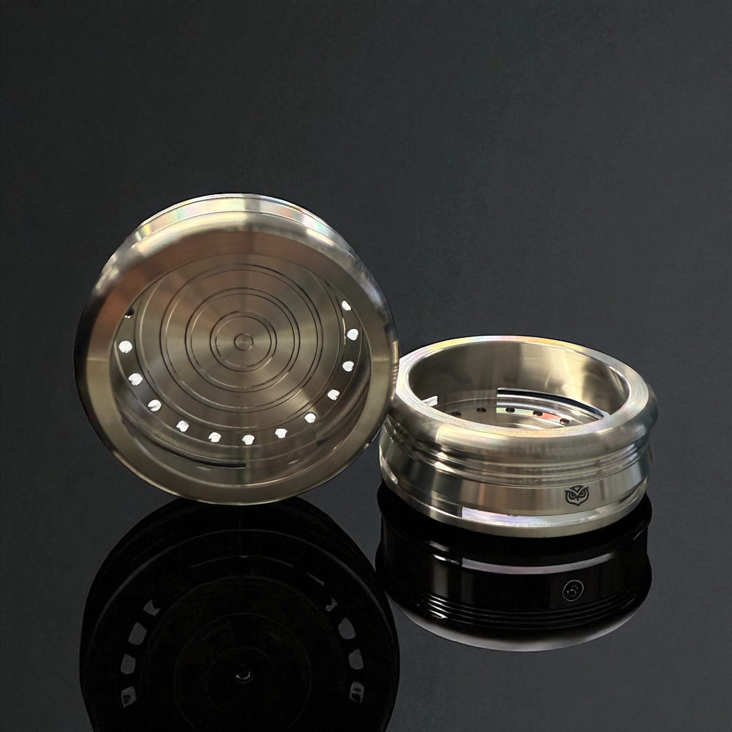 Owl Hookah Stainless Steel HMD