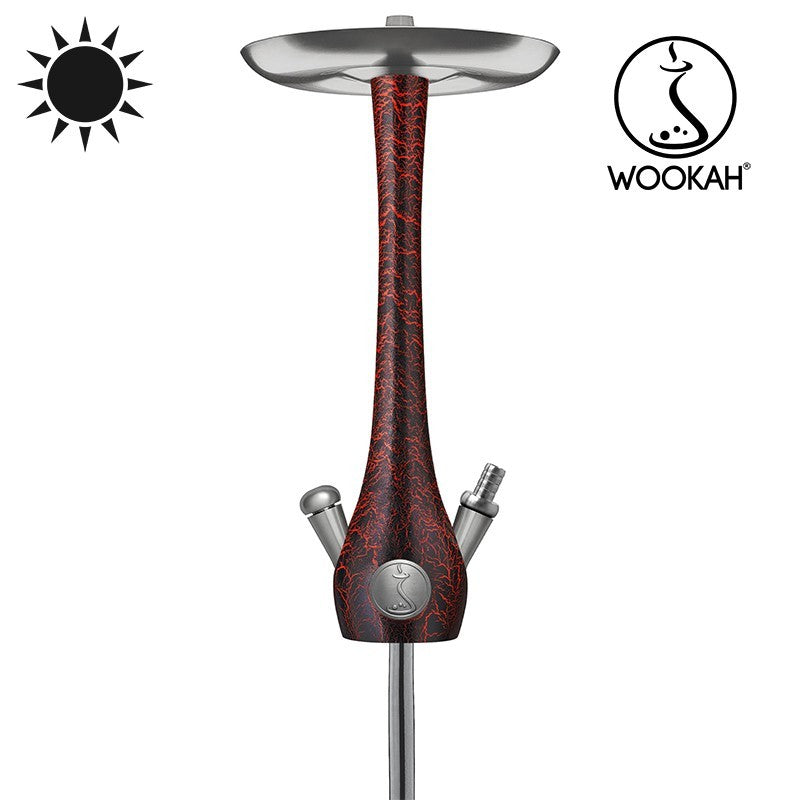 Wookah Lumi Red Hookah