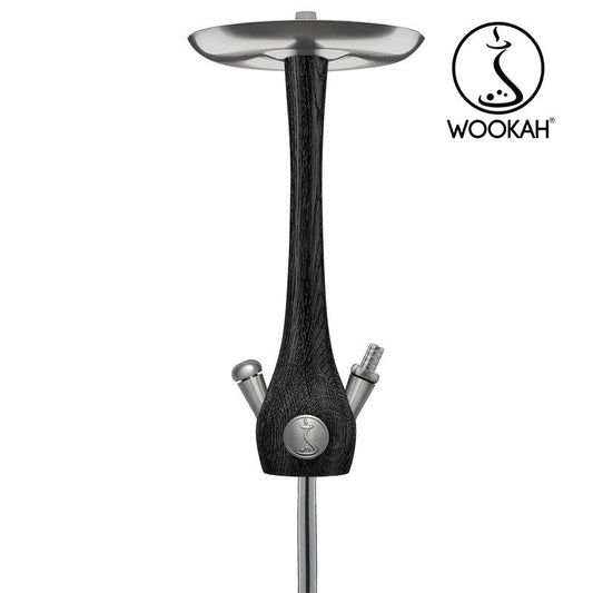 Wookah Nox Stripped Black Hookah