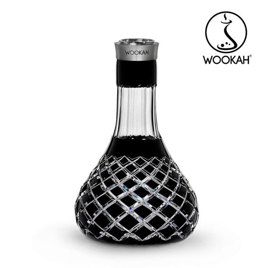 Wookah Vase Mastercut Check Black